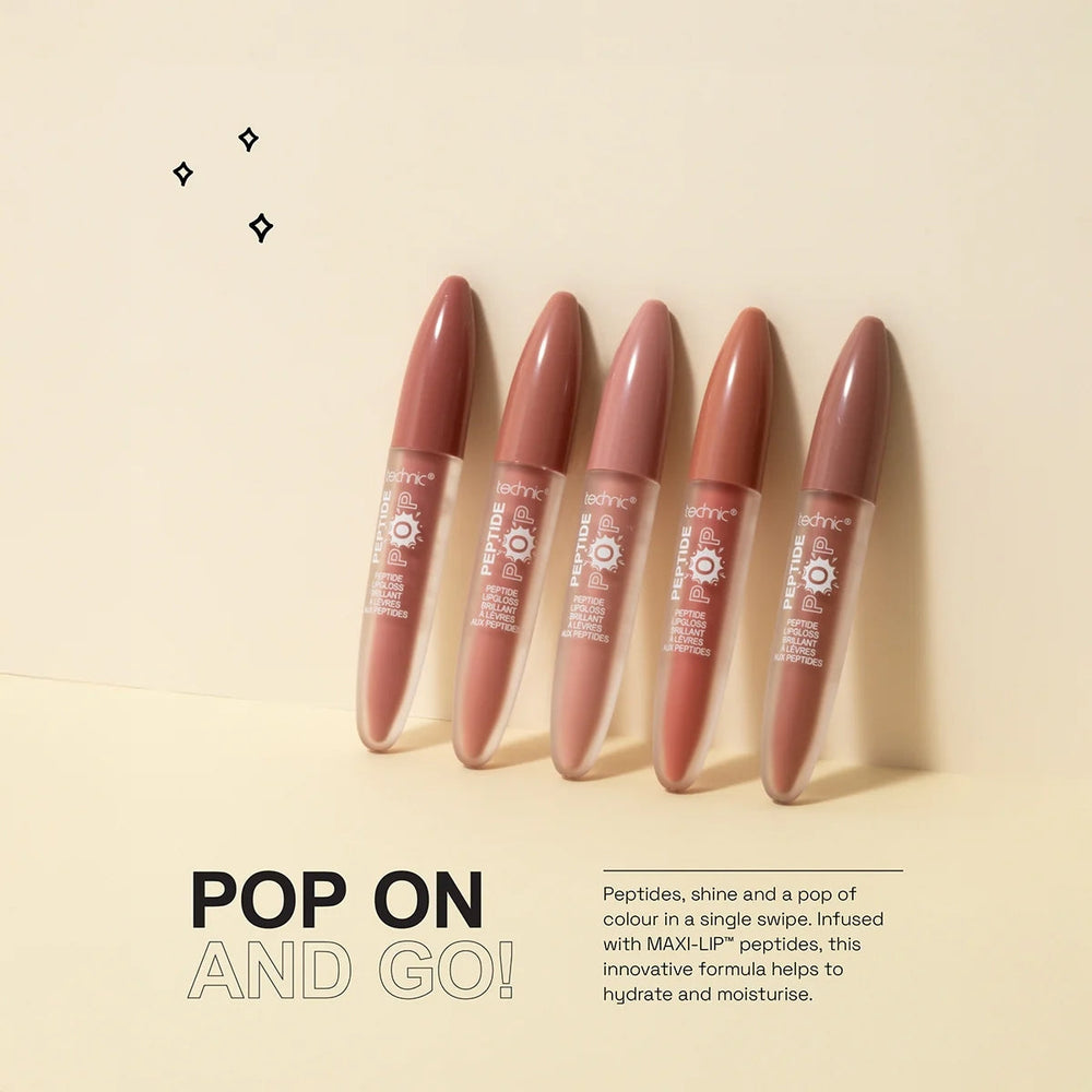 Technic Peptide Pop Lip Gloss Sugar Rush Plumping Shine 8ml