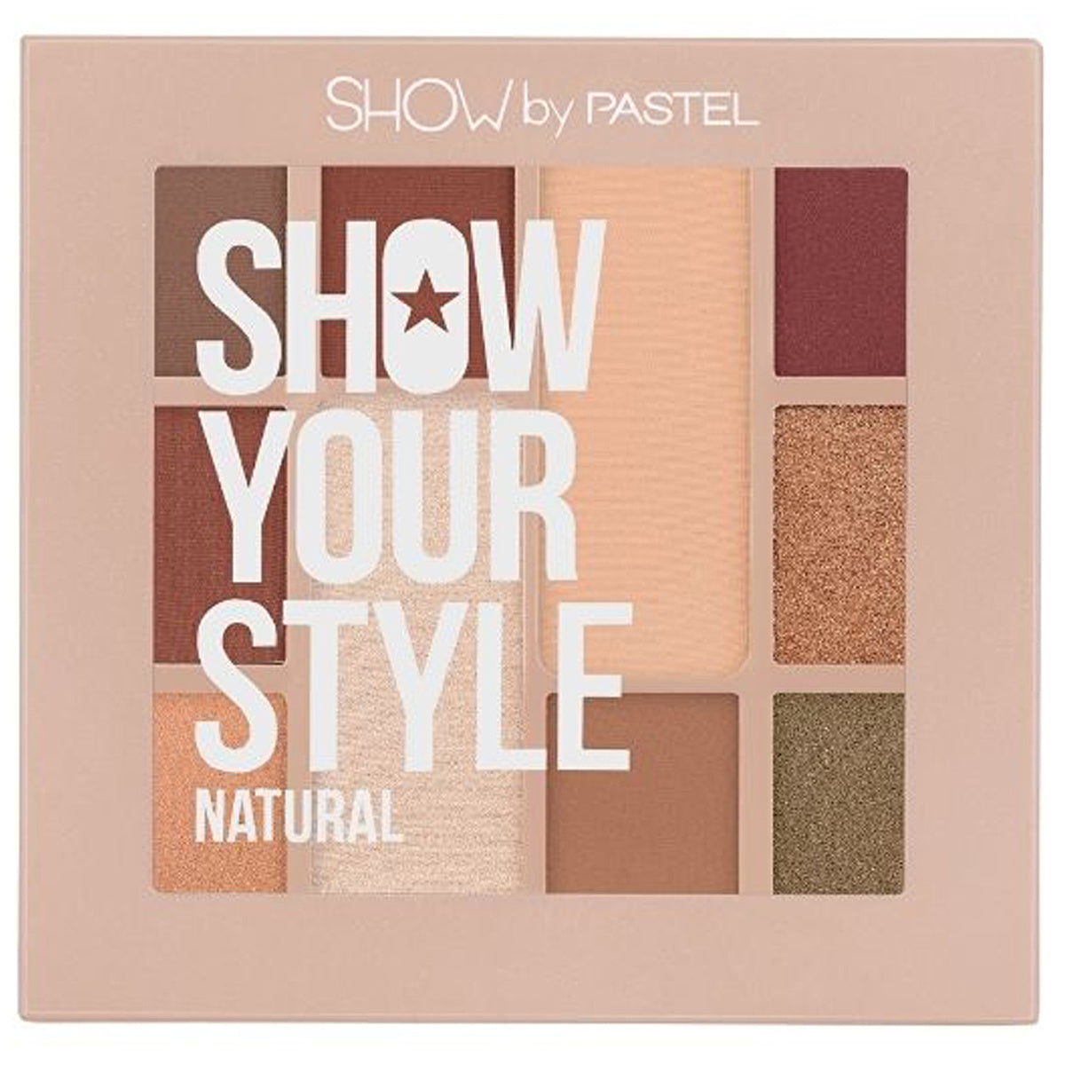 Show By Pastel Show Your Style Eyeshadow Set - 10 Natural Colors | Vegan