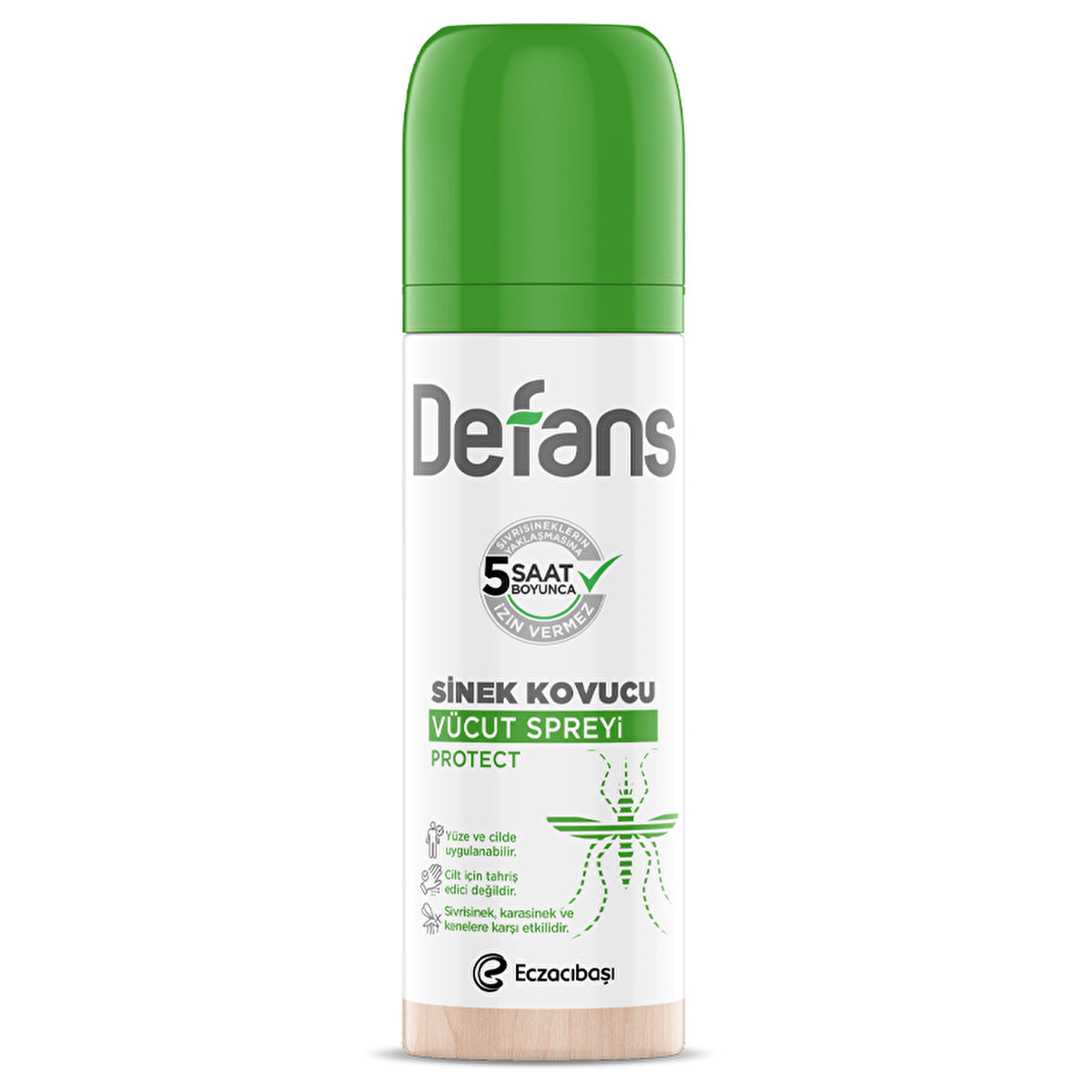 Defans Protect Insect Repellent Body Spray 100ml - Eucalyptus Formula | Effective Protection