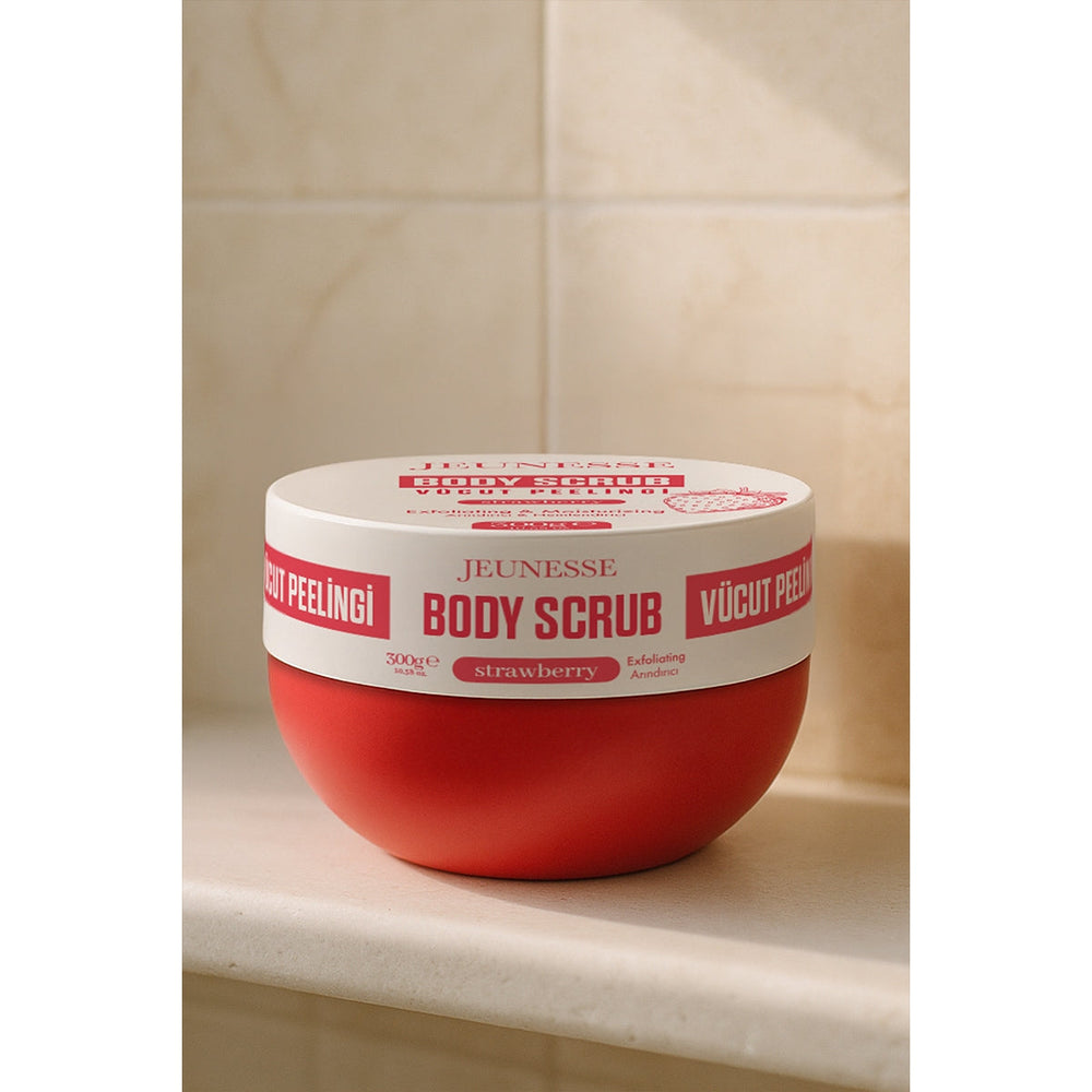 Jeunesse Strawberry Purifying & Moisturizing Body Scrub 300g