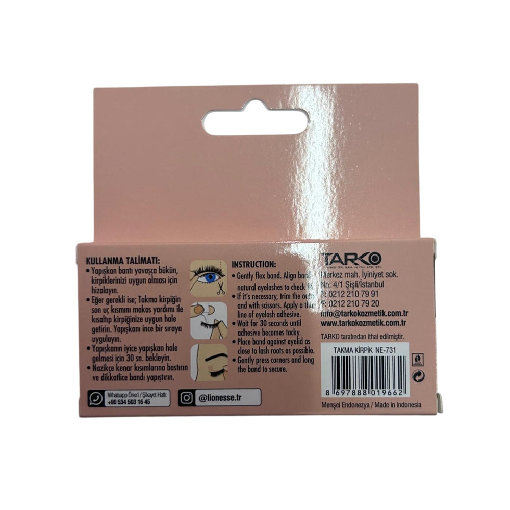 Lionesse NE-731 False Eyelashes for Natural Volume 1 Pair