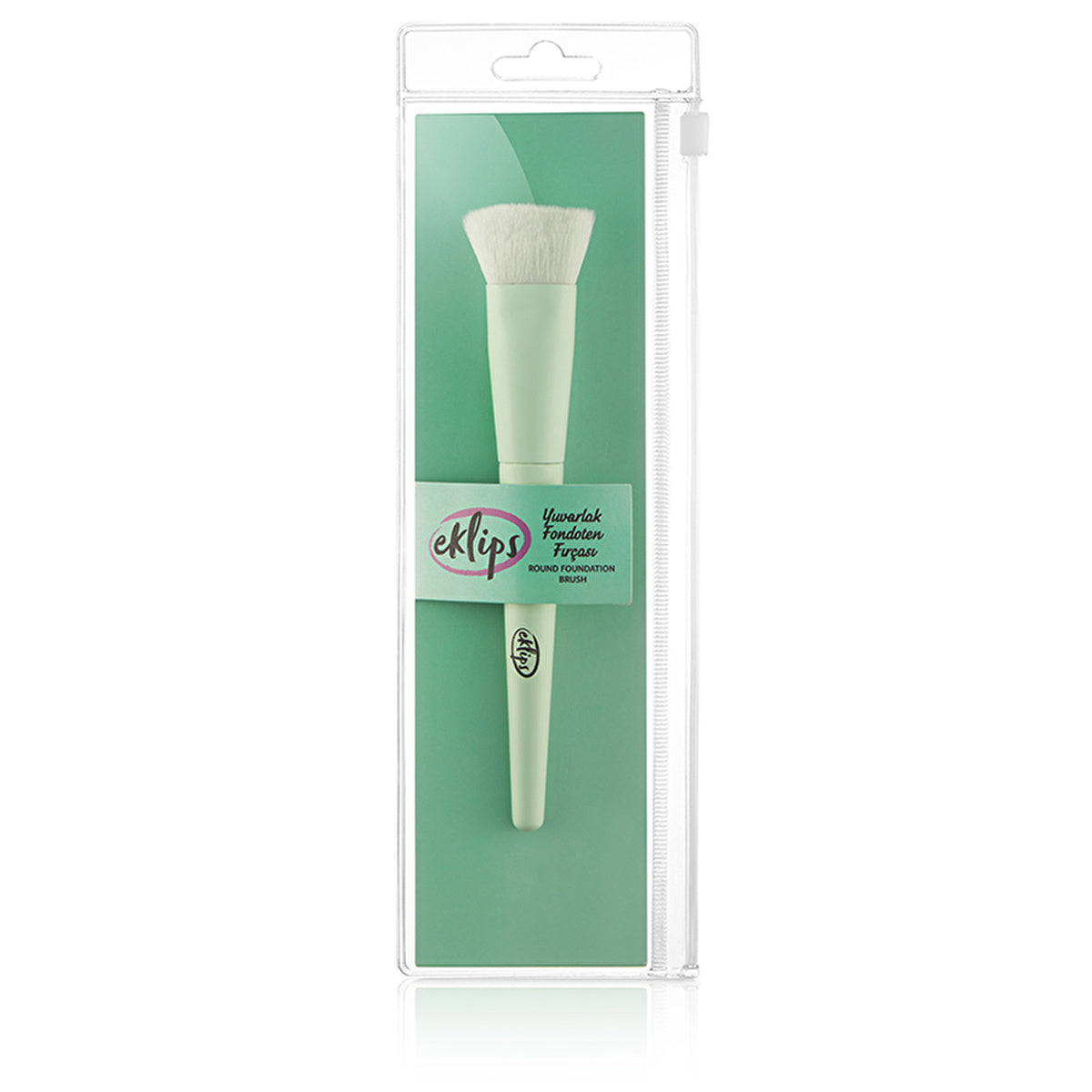 Eklips Colors Oval Foundation Brush - Ideal for Flawless Makeup | Eklips - Image #2