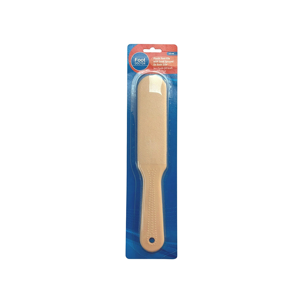 Foot Doctor Double-Sided Hard Plastic Foot File 1 Count