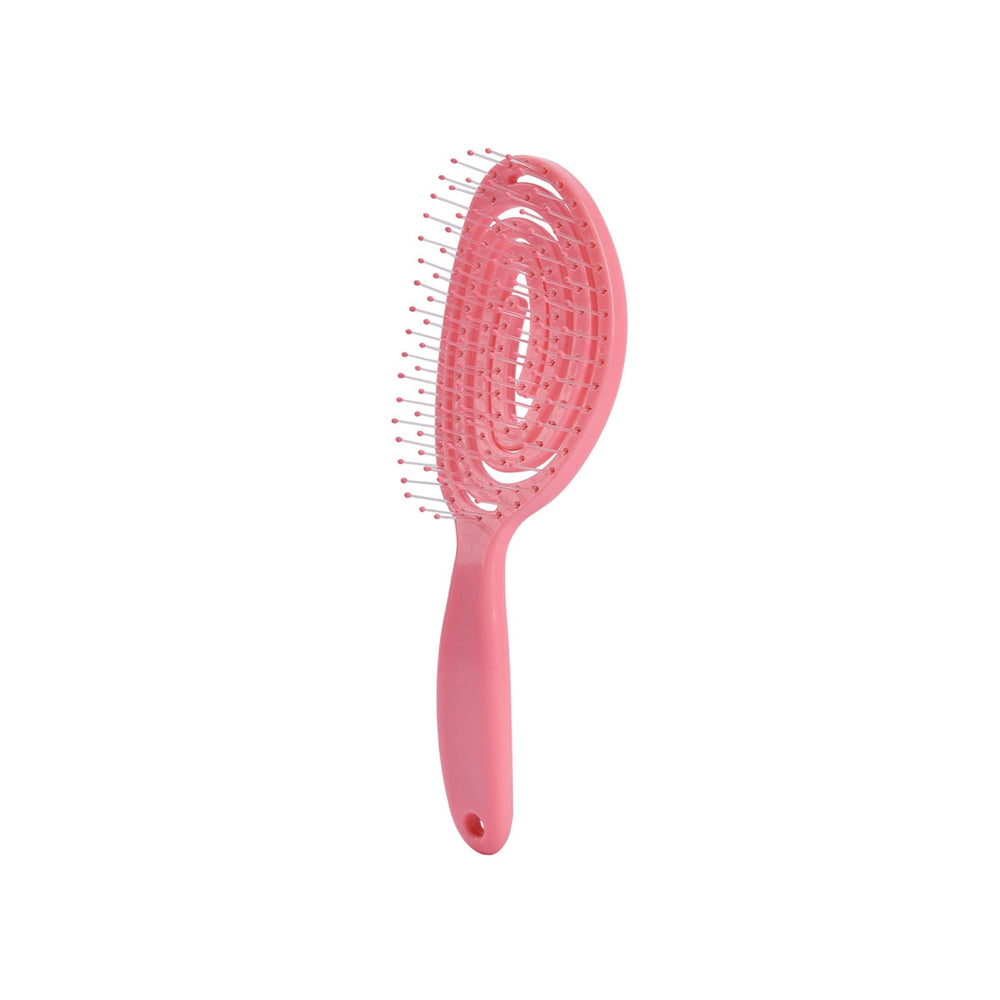 Beauty Girl Coral Oval Hair Brush for Smooth Styling