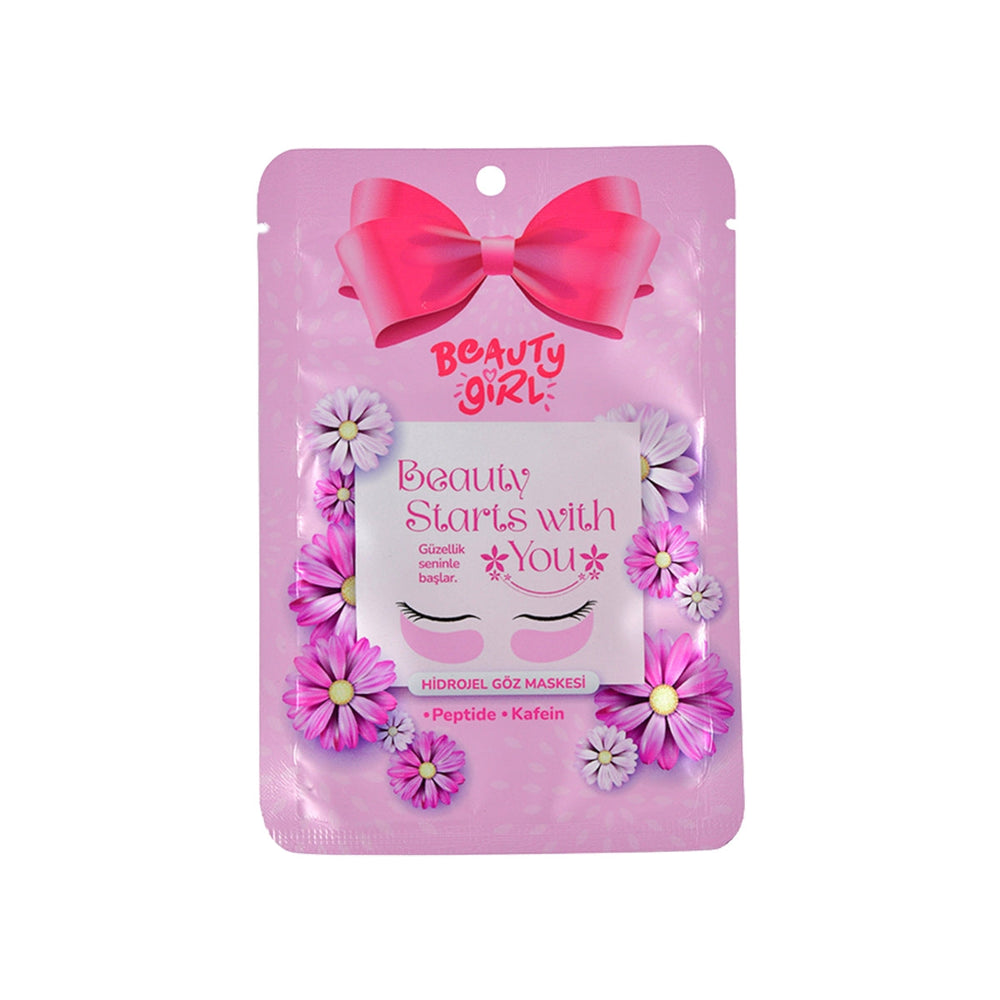 Beauty Girl Hydrogel Eye Mask Revitalizing Caffeine & Peptides 1 Pair