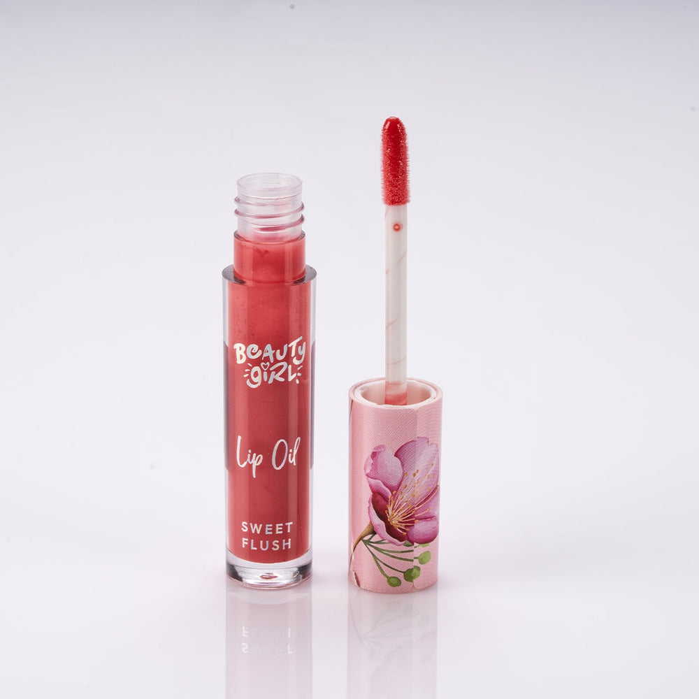 Beauty Girl Sweet Flush Lip Oil for High Shine Finish 6ml