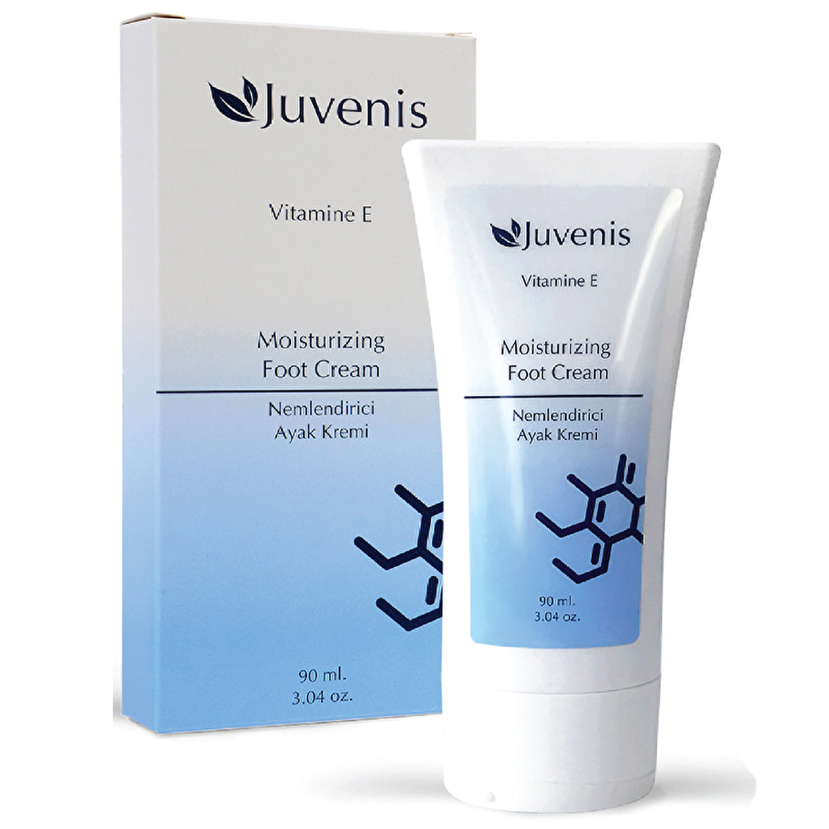 Juvenis Foot Cream 90ml - Moisturizing Formula | Dry Skin Relief