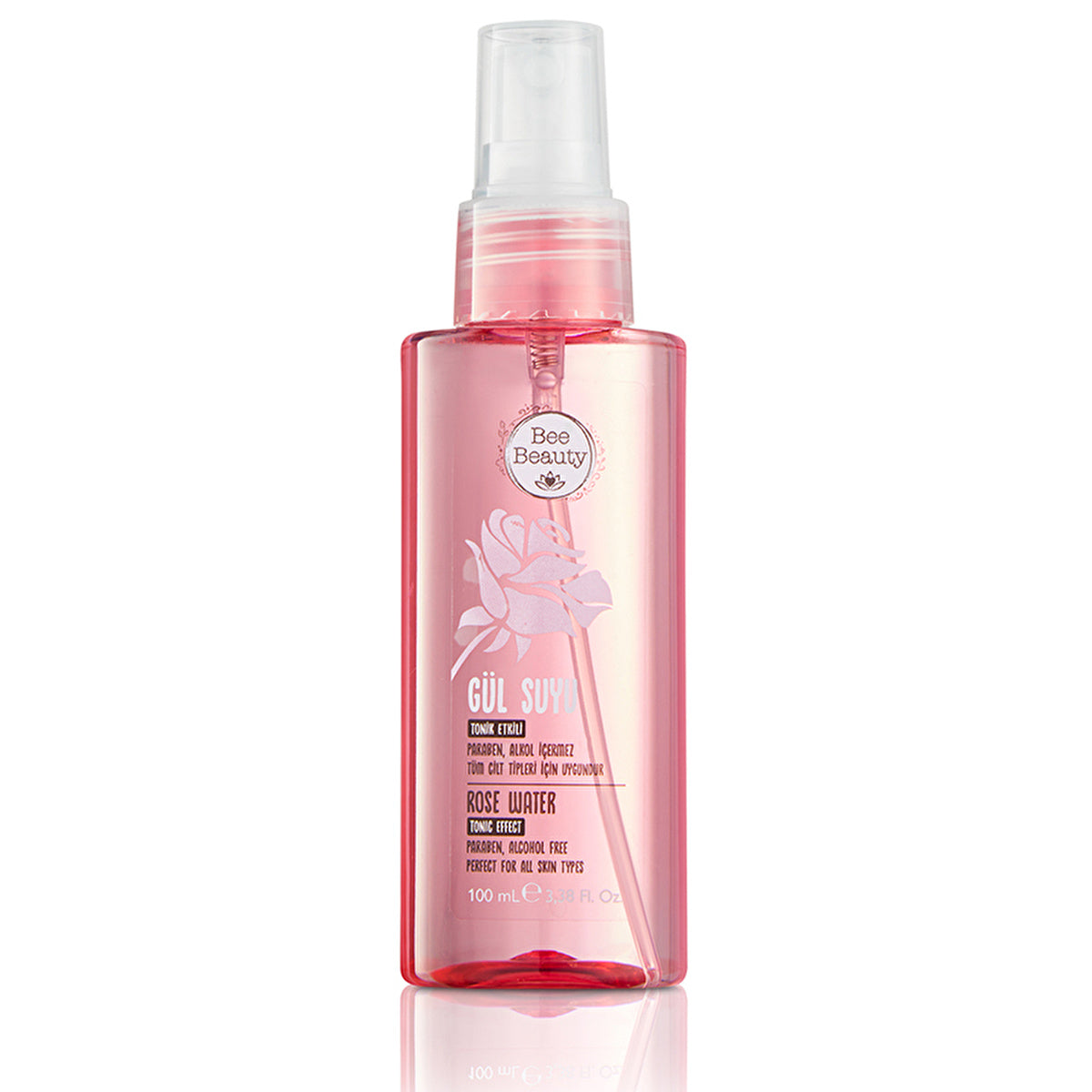 Bee Beauty Rose Water 100ml - Refreshing Hydrating Toner | Natural Essence - Image #1