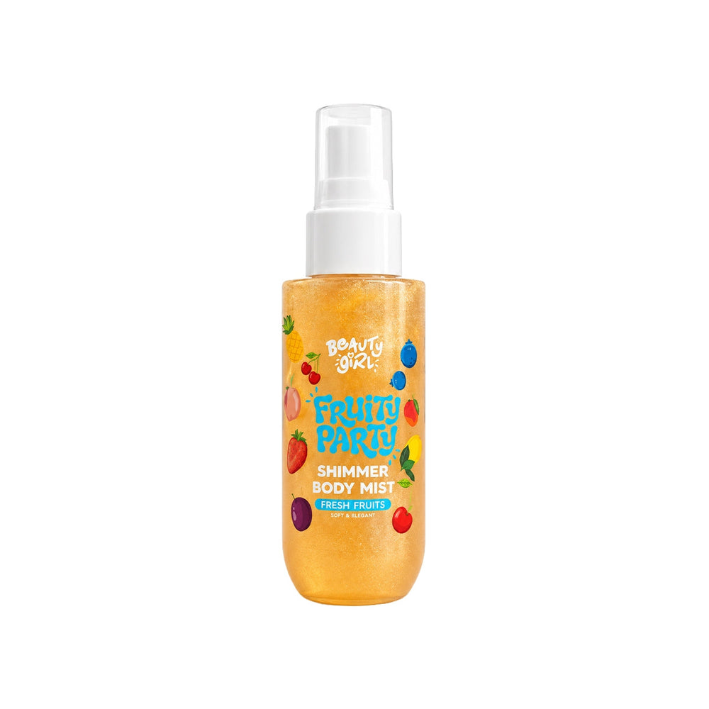 Beauty Girl Shimmer Body Mist Gold Fresh Fruits 100ml