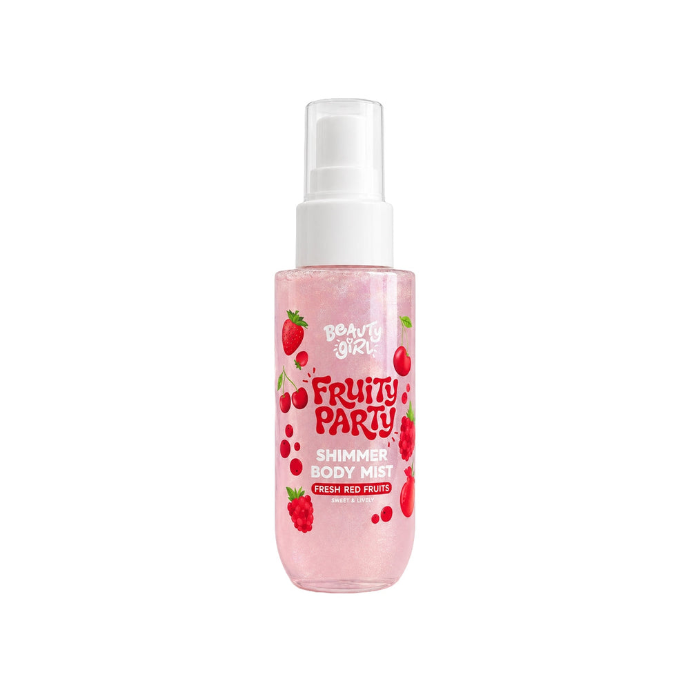 Beauty Girl Fresh Red Fruits Shimmer Body Mist for Glow 200ml