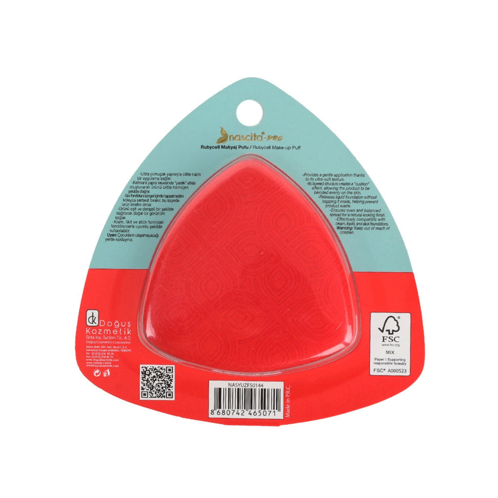 Nascita Rubycell Makeup Puff for Flawless Application 1 pc
