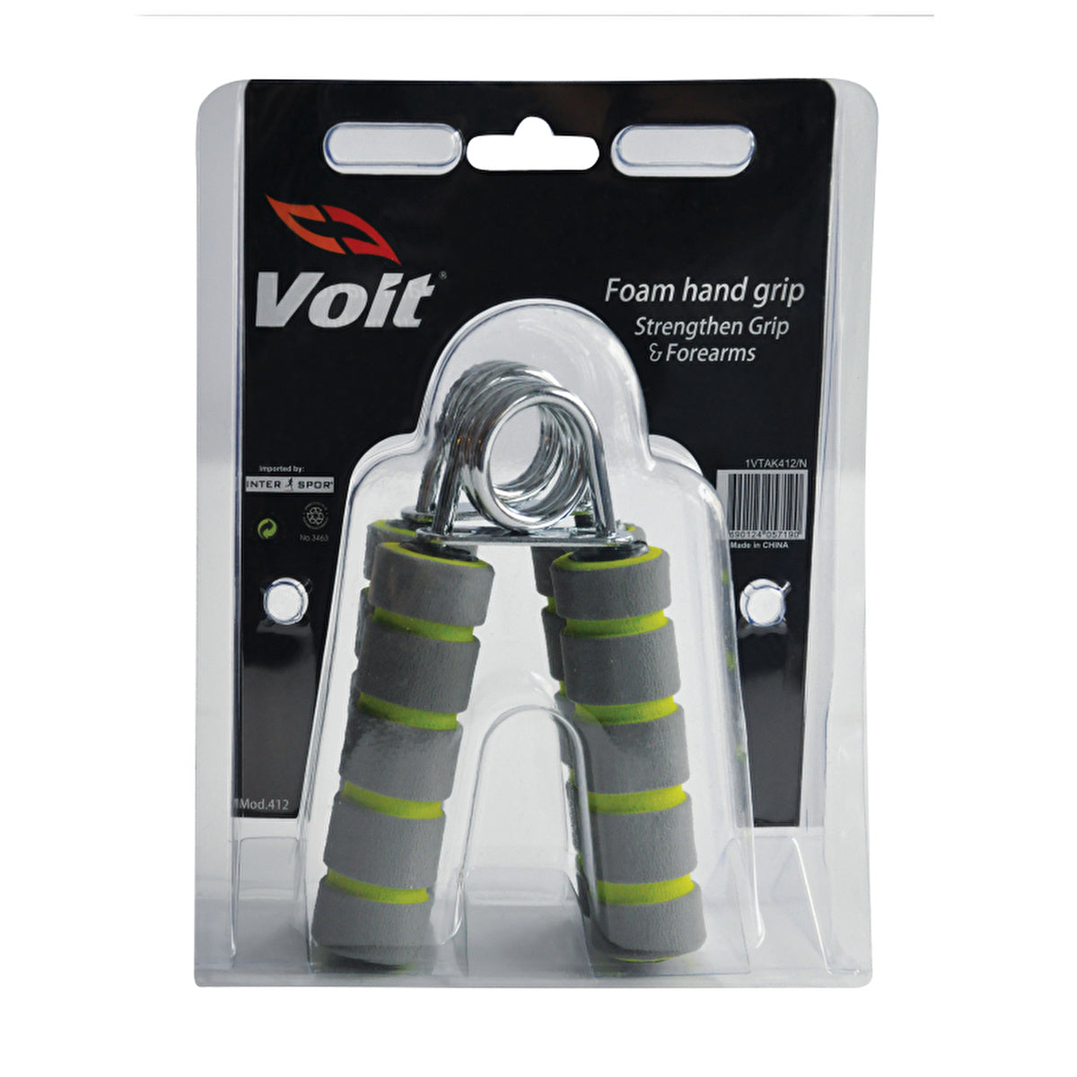 Voit Hand Grip Exerciser - Neoprene Coated | High Quality