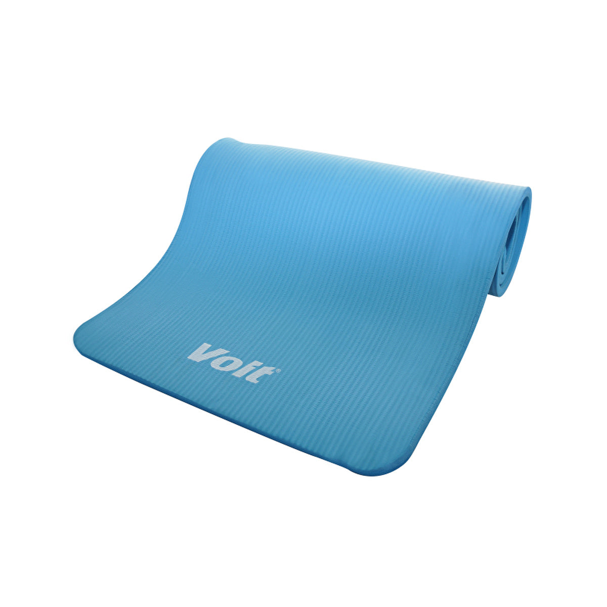 Voit Blue NBR Yoga Mat 0.59in Thick - Durable & Comfortable | 180x61cm - Image #2