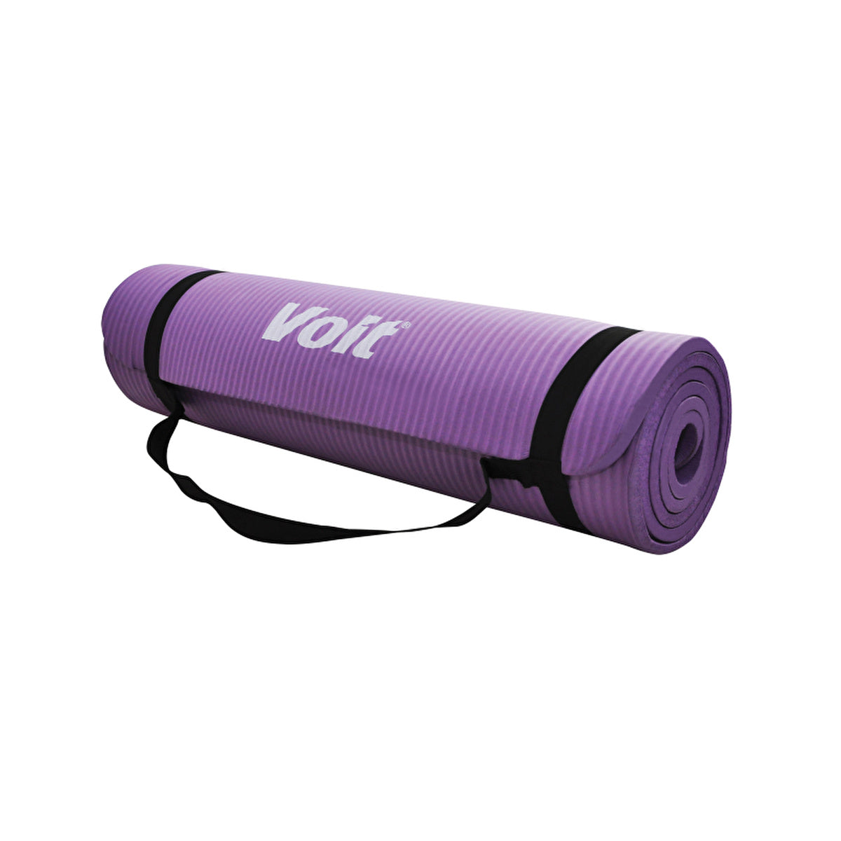 Voit Purple NBR Yoga Mat 0.39 Inches Thick - 180 x 61 cm | High-Quality - Image #2