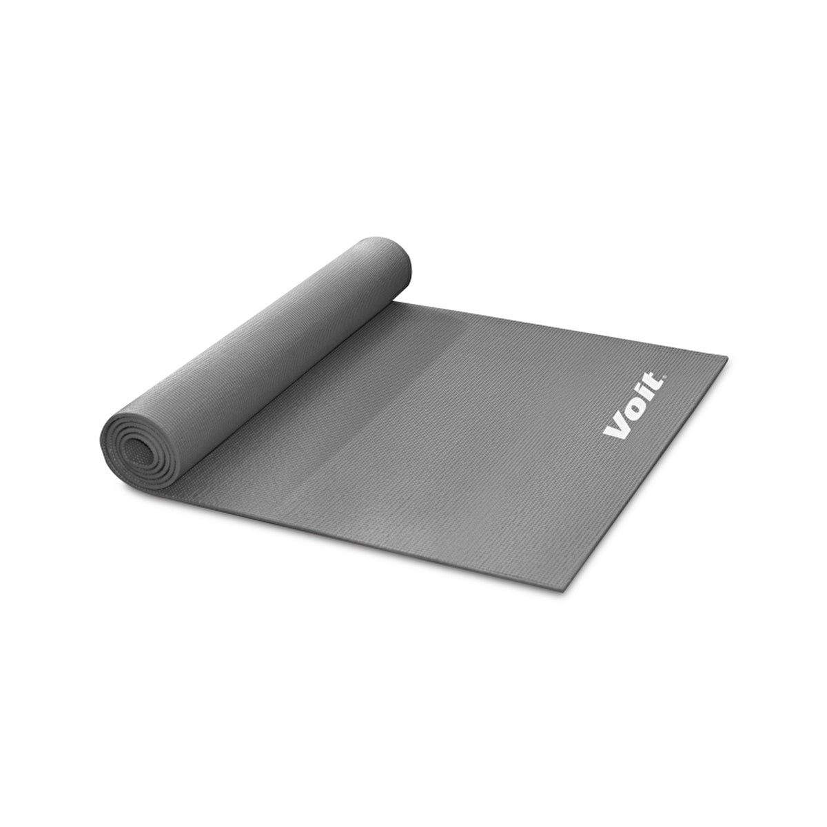 Voit Gray Yoga Mat - 173 x 61 cm | 4 mm Thick - Image #1