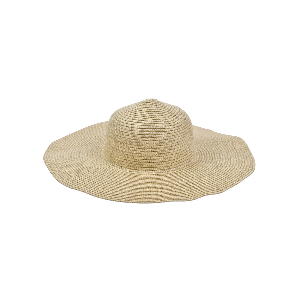 Beauty House Beige Woven Straw Hat for Sun Protection