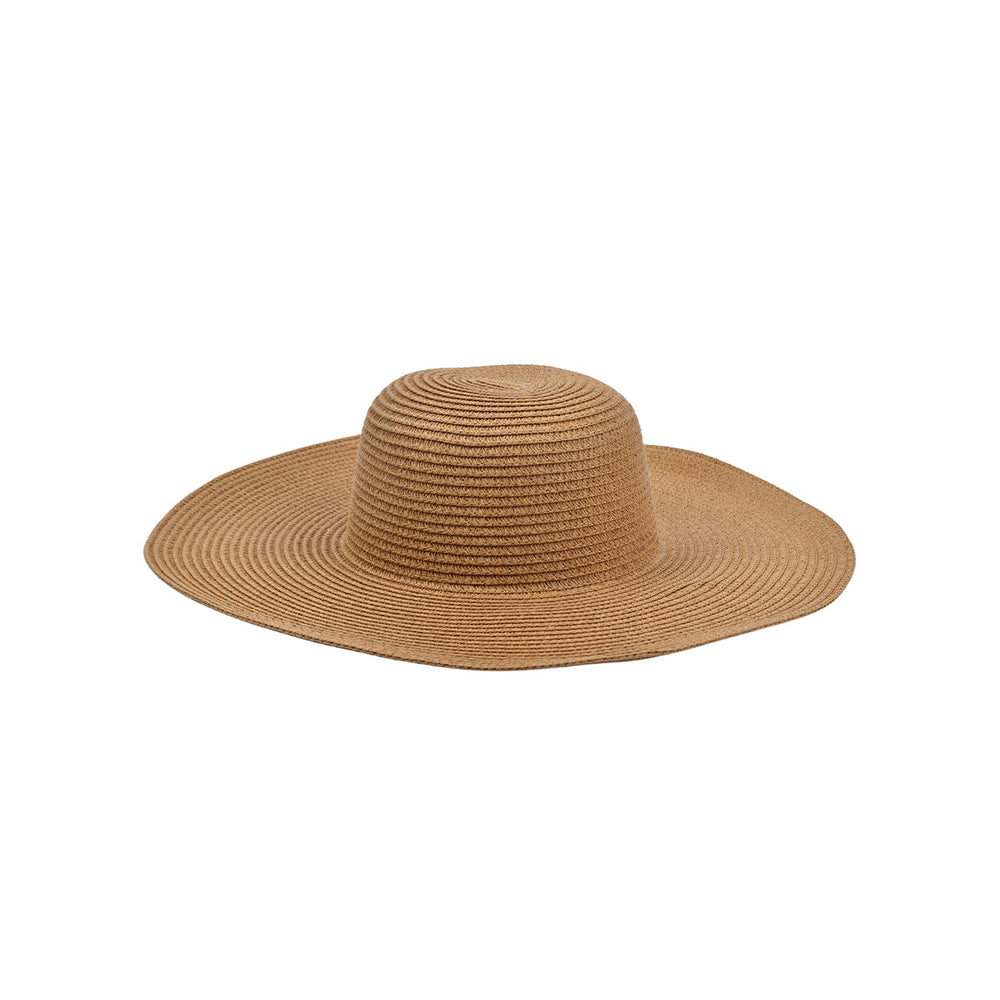 Beauty House Camel Woven Straw Hat for Sun Protection