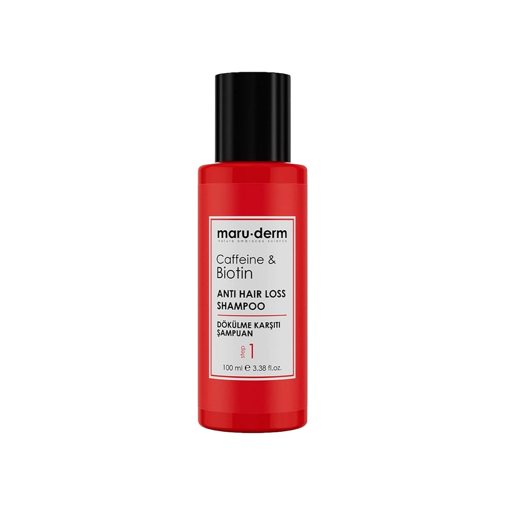 Maruderm Caffeine & Biotin Shampoo for Hair Strength 100ml