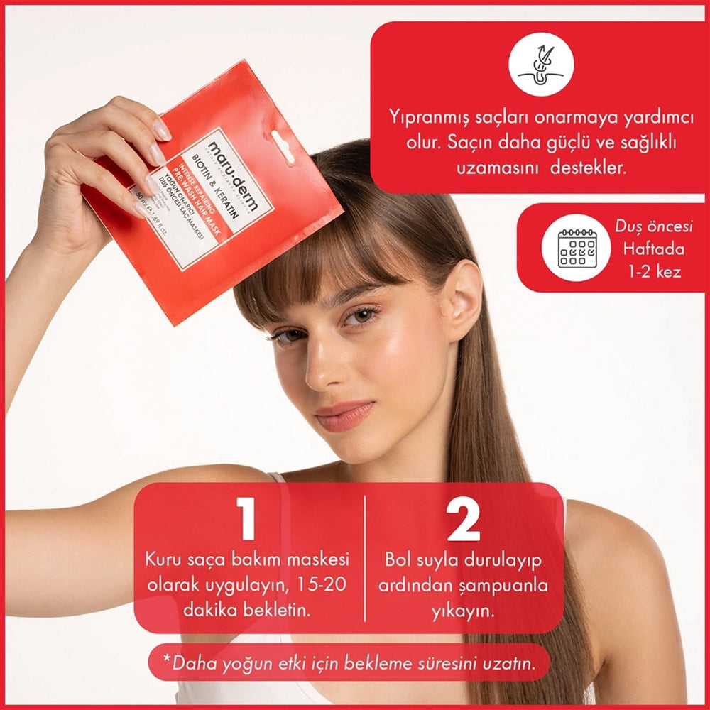 Maruderm Intensive Repair Hair Mask for Damaged Strands 50 ml