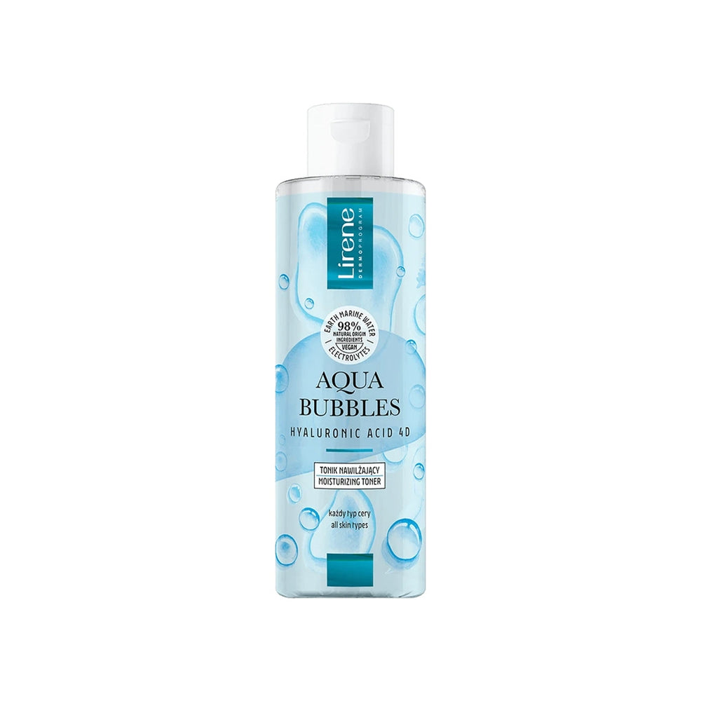 Lirene Aqua Bubbles Hydrating Face Toner with Electrolytes 200ml