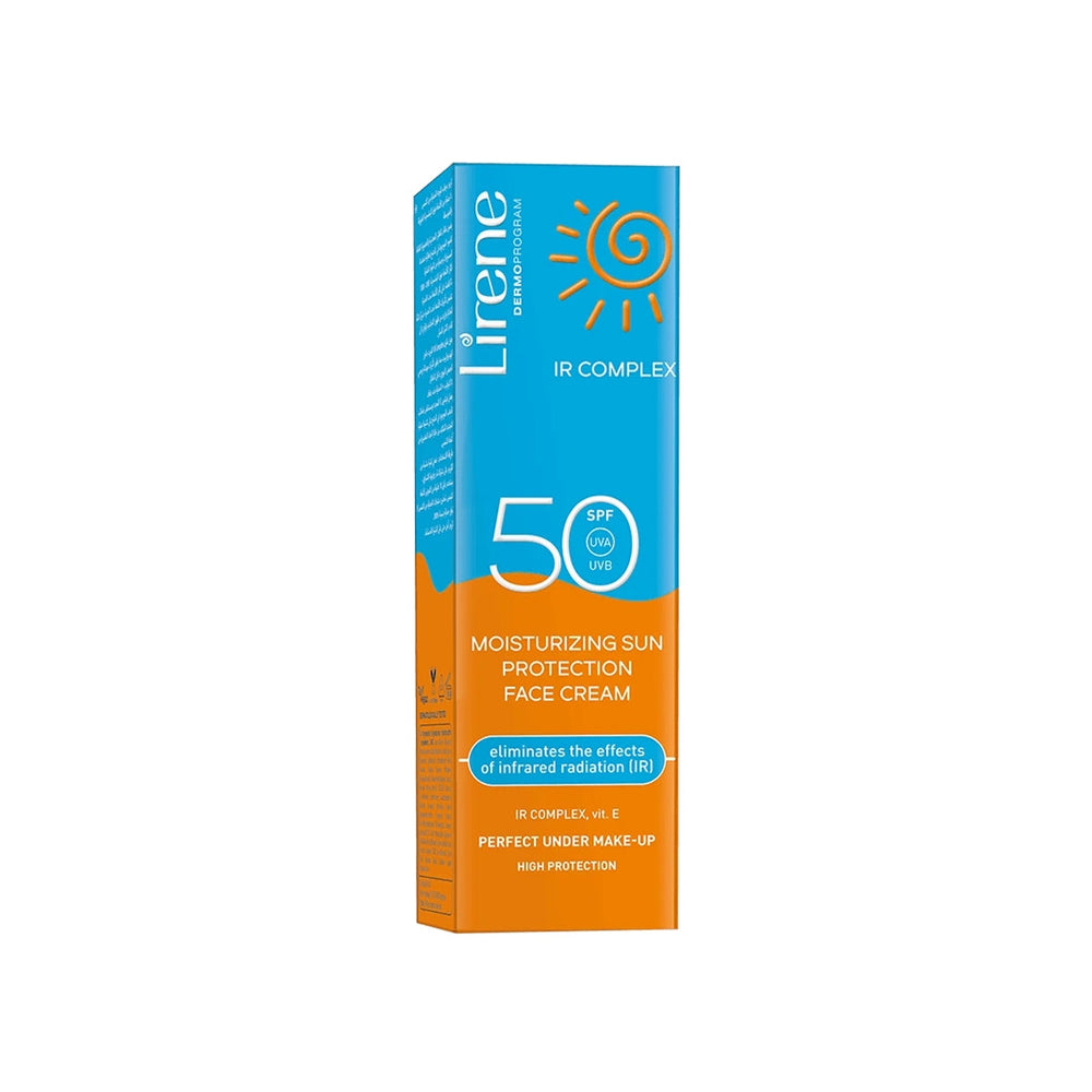 Lirene Sunscreen Face Cream SPF 50 Protective Formula 40ml