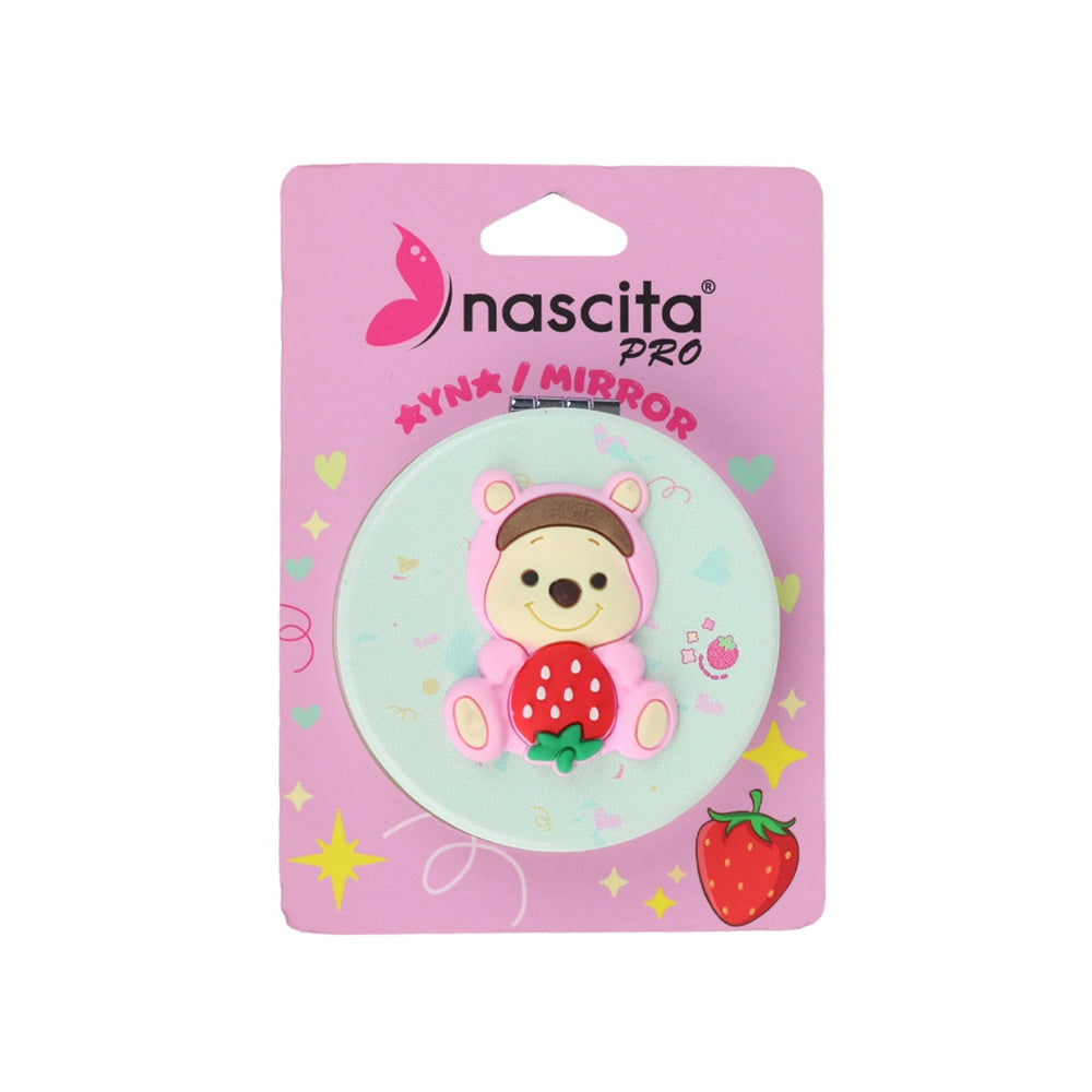 Nascita Figured Pocket Mirror for On-the-Go Touchups 7 cm