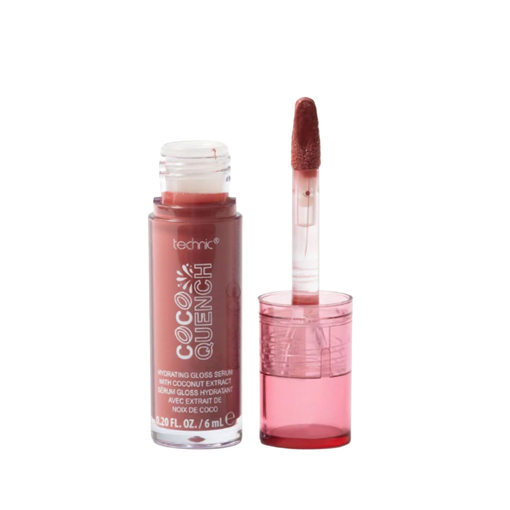 Technic Coco Gloss Serum Rosewater Veil Hydrating Lip Oil 6ml