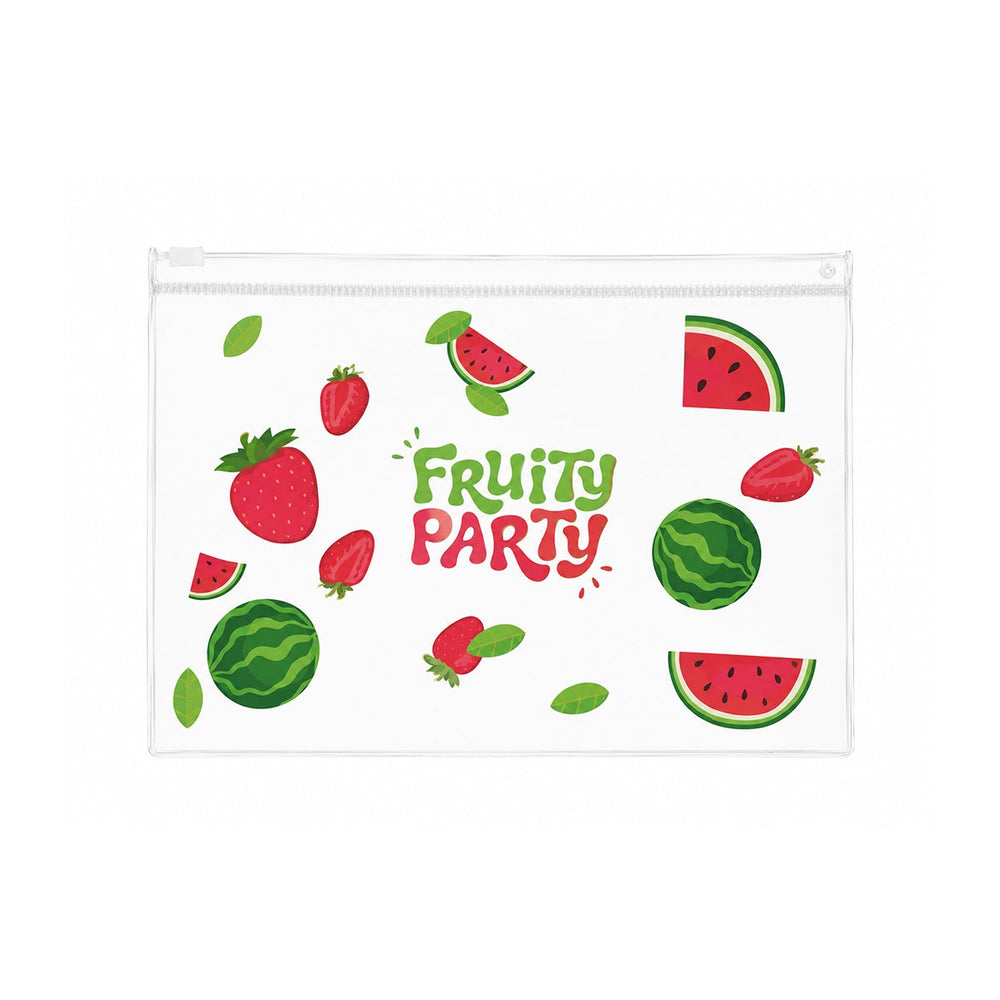 Beauty House Fruity Party Watermelon Strawberry Clear Pouch