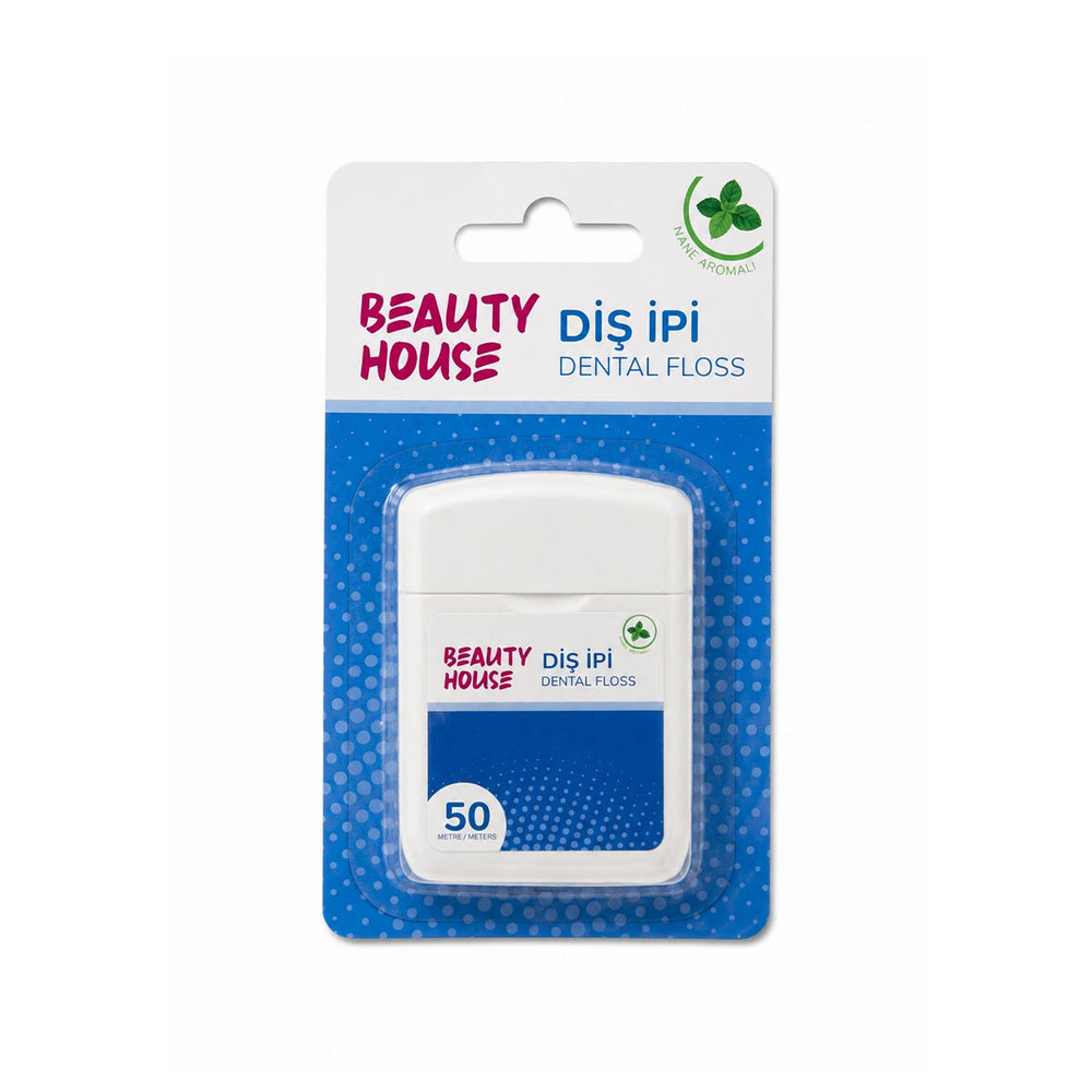 Beauty House Dental Floss for Gentle Interdental Cleaning 50m