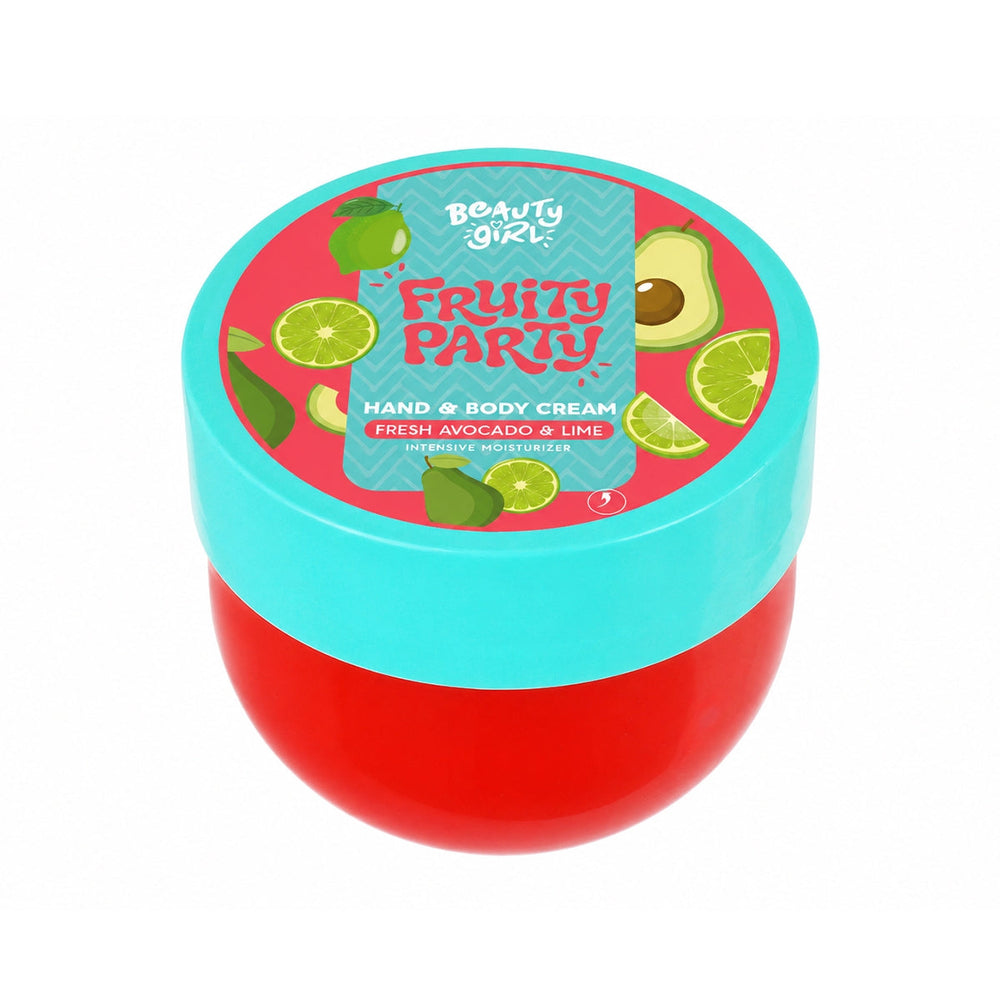 Beauty Girl Fruit Party Avocado & Lime Hand and Body Cream 75ml