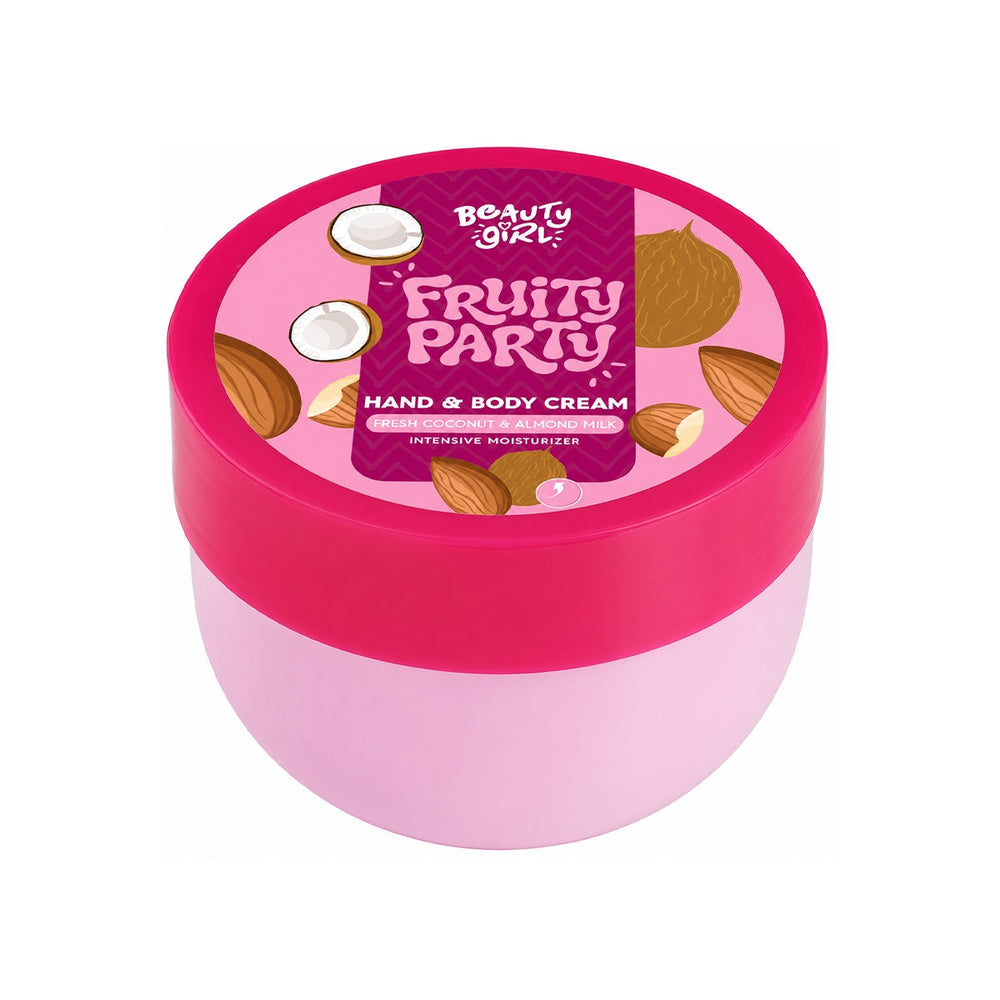 Beauty Girl Fruit Party Coconut & Almond Milk Body Cream 200ml
