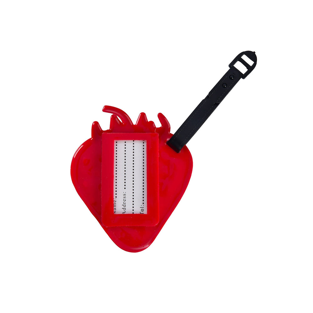 Beauty House Strawberry Suitcase Tag for Travel Identification