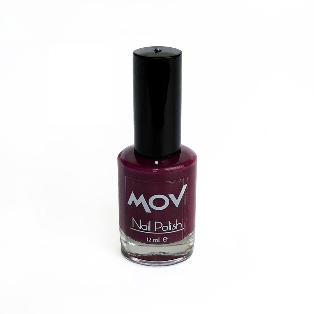 Mov Nail Polish No: 19 High-Shine Long-Wear Formula 11ml