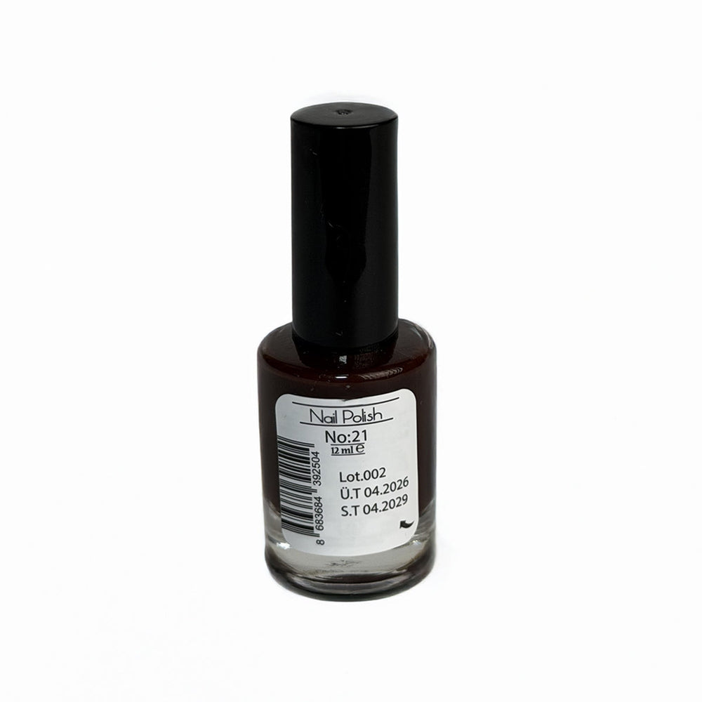 Mov Nail Polish No: 21 Long-Lasting Glossy Finish 12ml