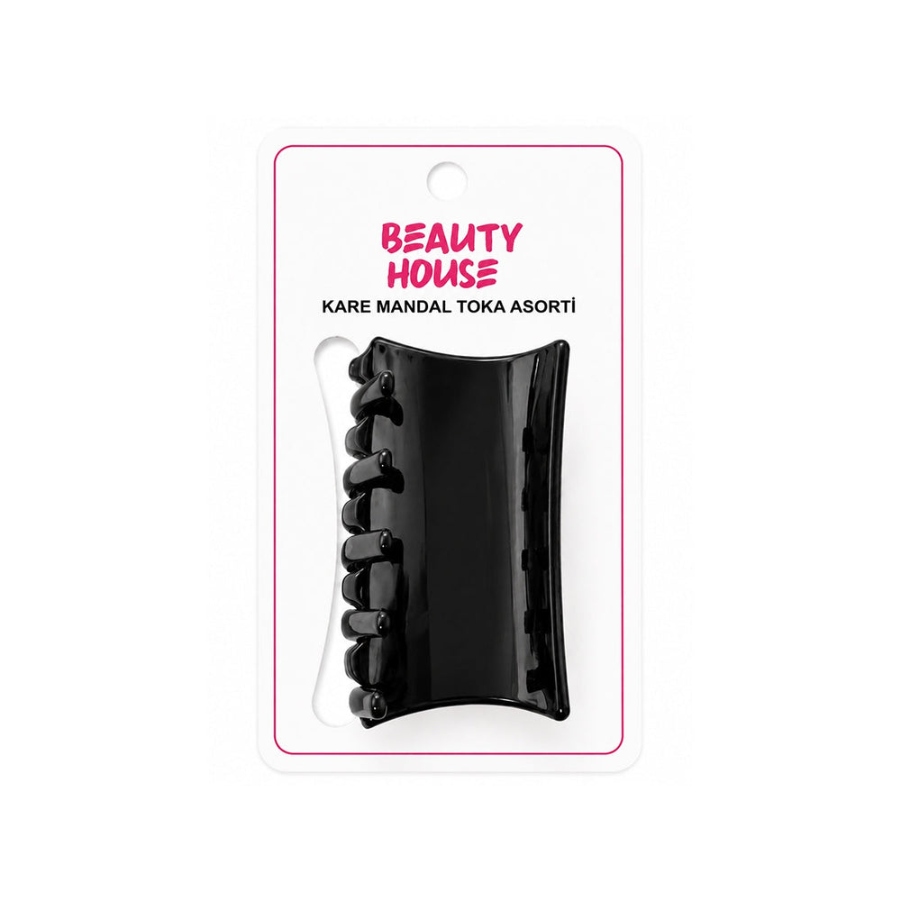 Beauty House Square Claw Hair Clip Assorted Colors 1 pc