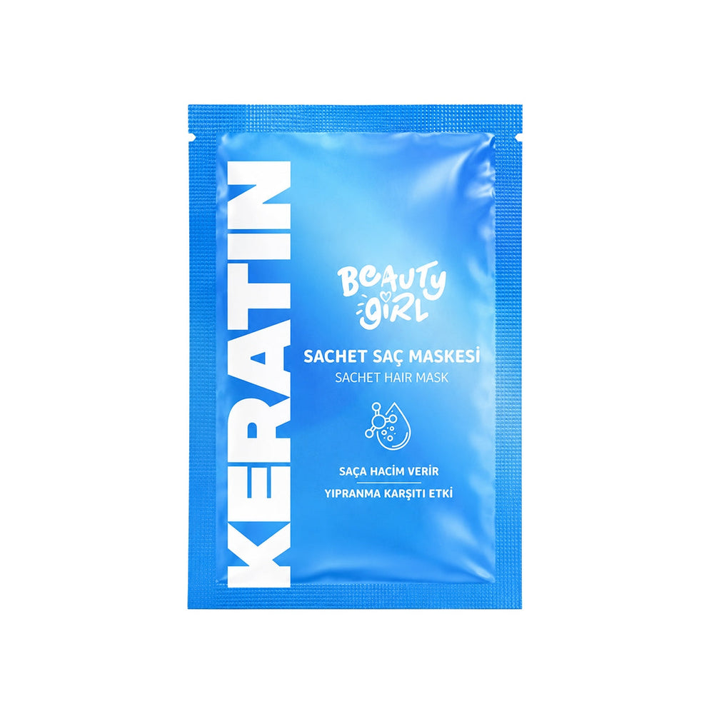 Beauty Girl Keratin Hair Mask for Smooth Texture 25ml