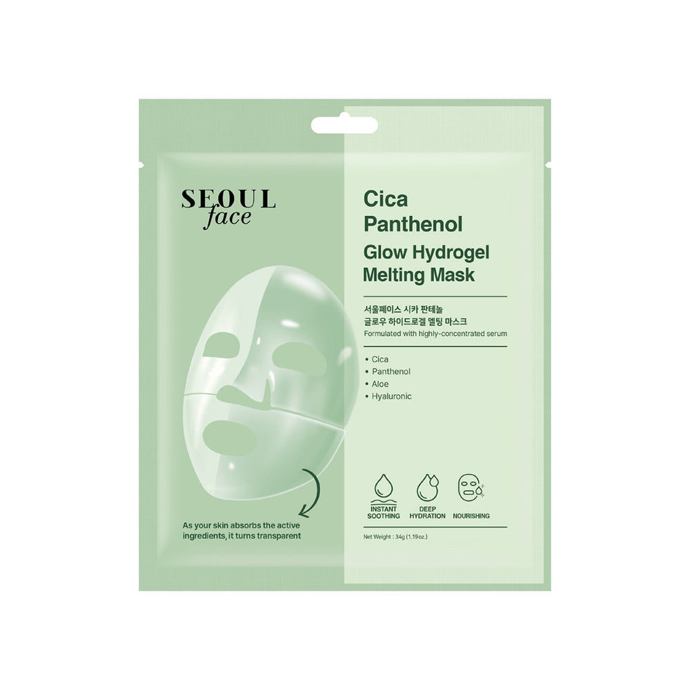 Dermal Seoul Face Cica Panthenol Melting Face Mask 1 Count