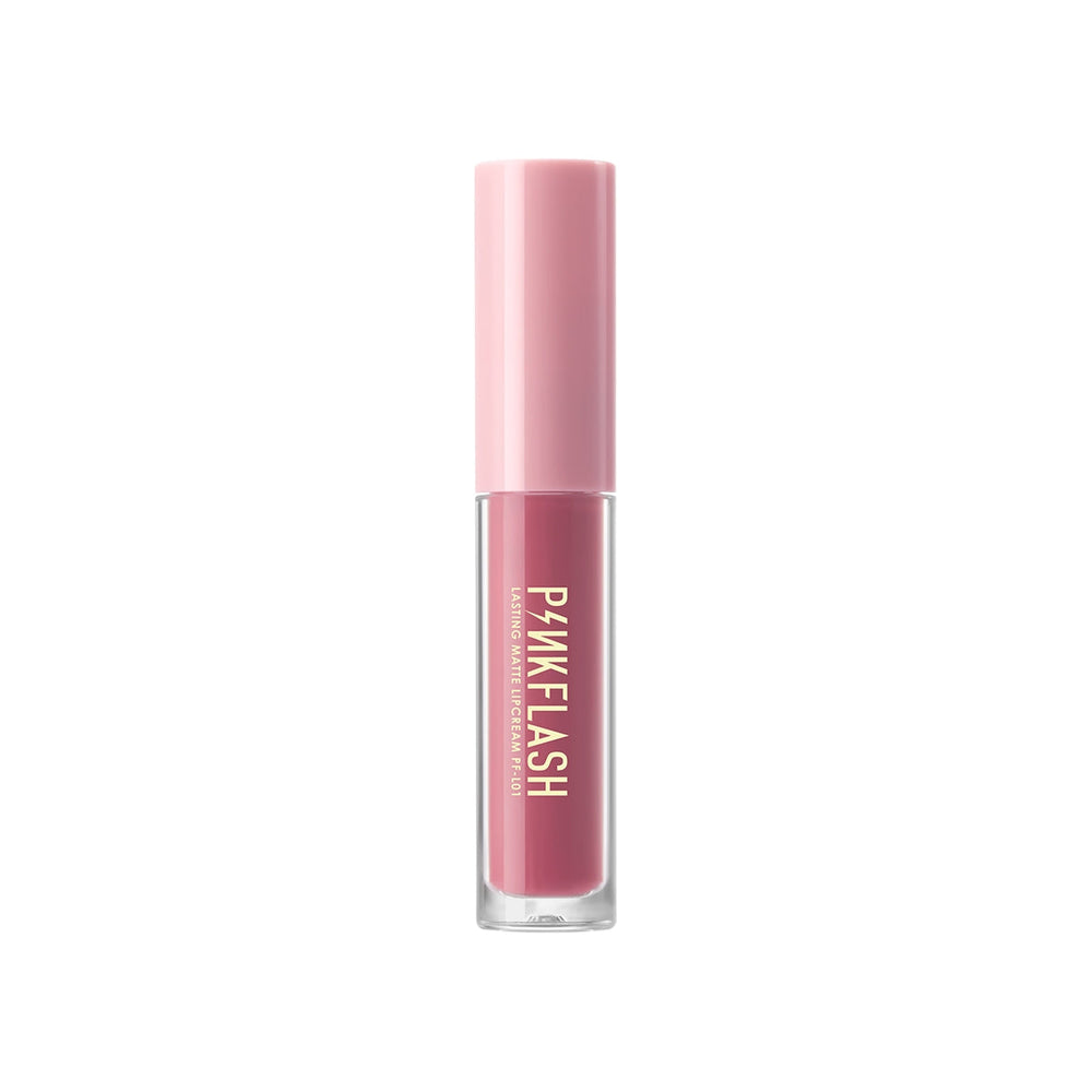 Pink Flash Lasting Matte Liquid Lipstick P02 Mysterious 2.6g