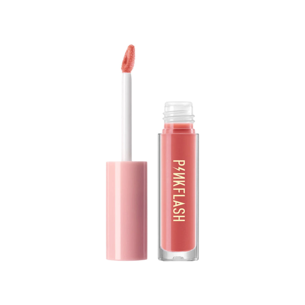 Pink Flash Lasting Glossy Lip Gloss S01 Fireflies 2.1g