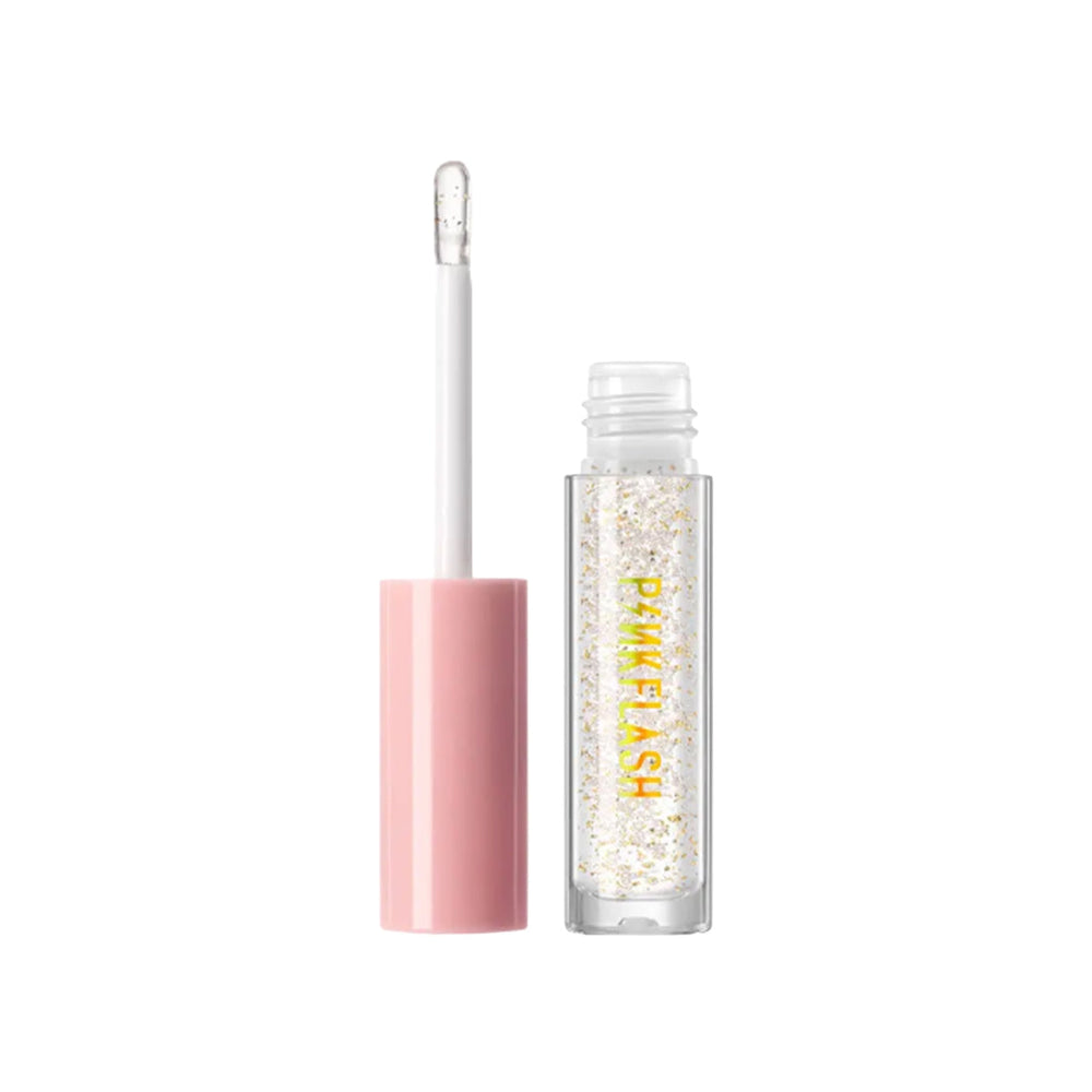 Pink Flash Lasting Glossy Lip Gloss G03 Love Talk 2.3g
