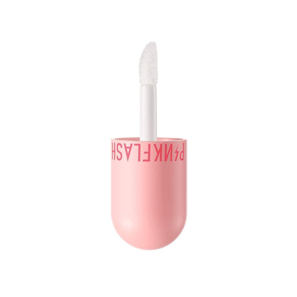 Pink Flash Care Plus Lip Oil Glass Shine SPF 21