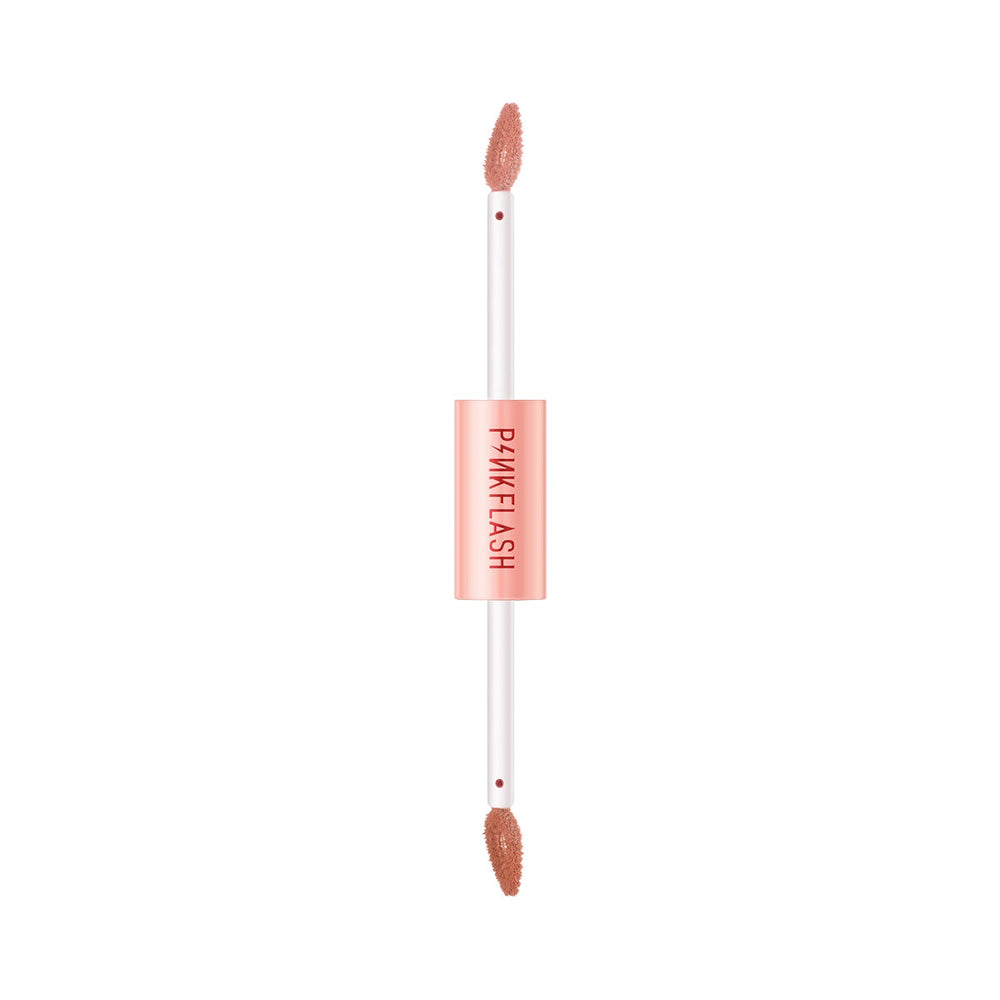 Pink Flash Duo Lip Gloss V01 Matte & Velvet Tint 2-in-1