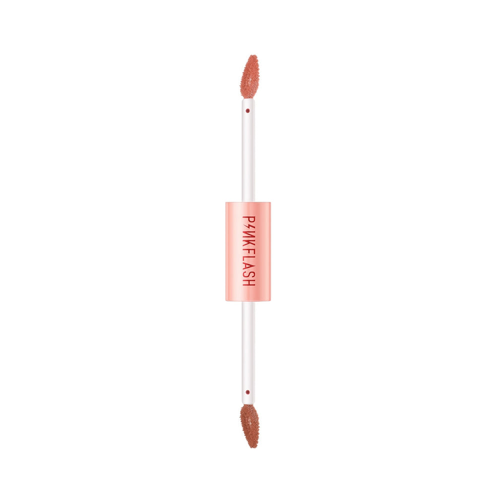 Pink Flash Duo Lip Gloss V02 Matte and Velvet Tint 2-in-1