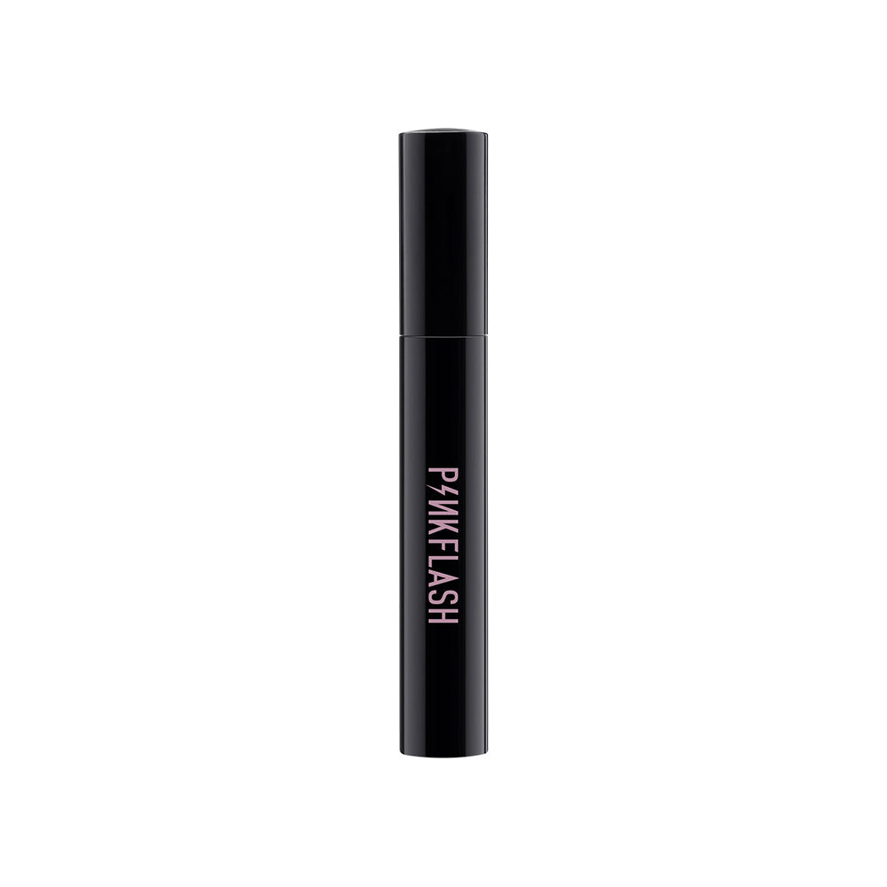 Pink Flash Long Mascara Fiber Lengthening Formula Black