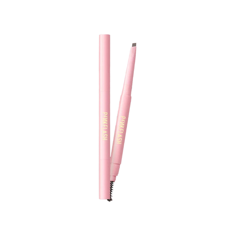 Pink Flash Waterproof Eyebrow Pencil 02 Chocolate Brown 0.1g