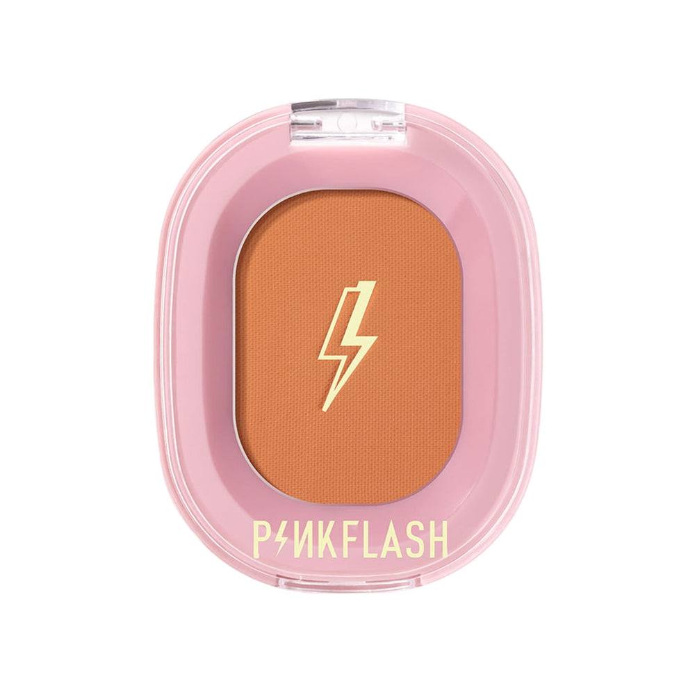 Pink Flash Soft Pigment Blush O02 Warm Orange Matte Finish 1.7g