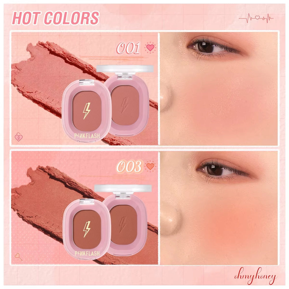 Pink Flash Soft Pigment Blush O03 Peach for Radiant Glow