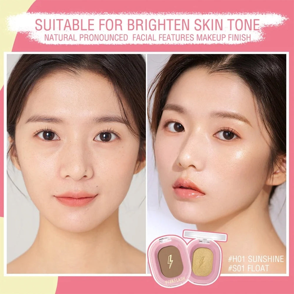 Pink Flash Highlighter H01 Sunshine Radiant Glow 1pc