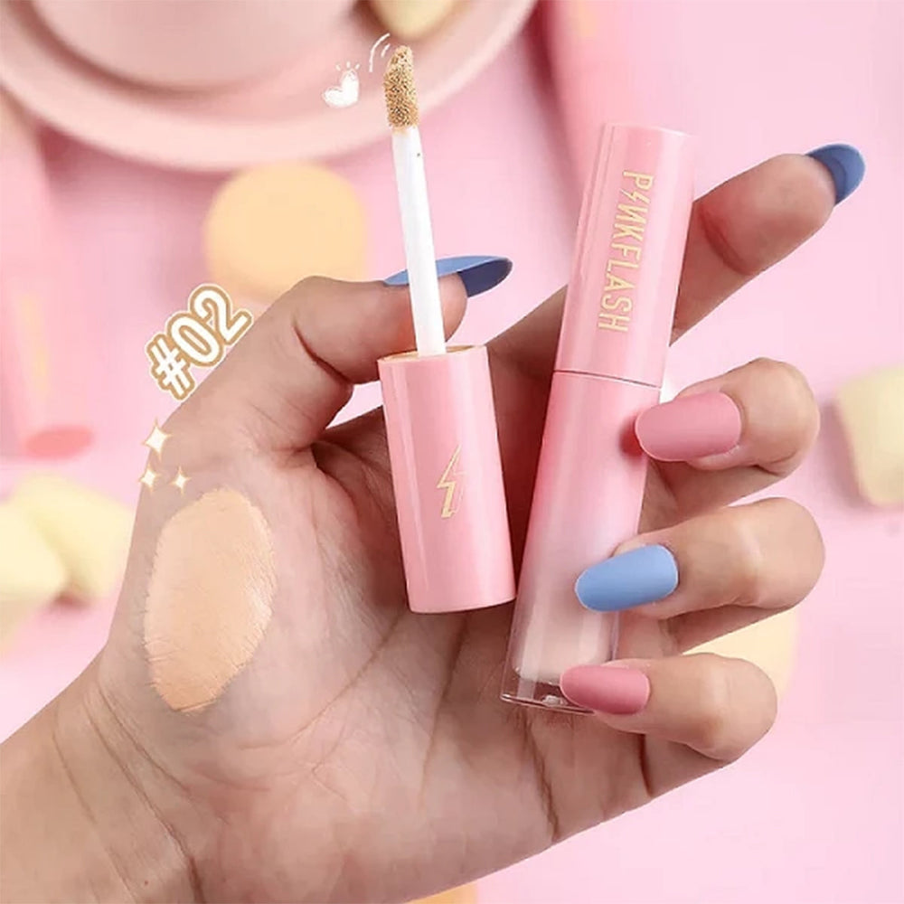 Pink Flash Lasting Matte Concealer 02 High Coverage 1pc
