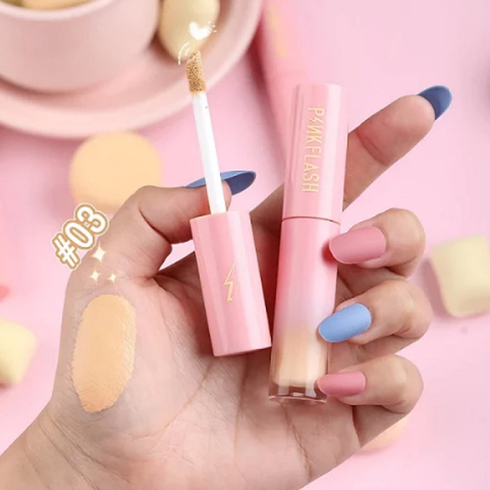 Pink Flash Lasting Matte Concealer High Coverage 03 3.2g